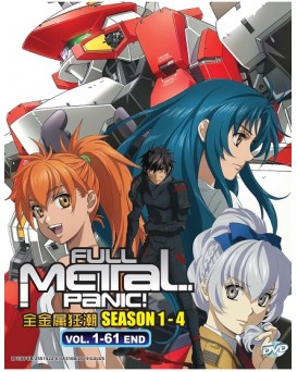 * ENG DUB * FULL METAL PANIC SEA 1 - 4 VOL.1-61 END